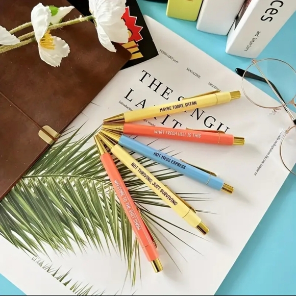 Welcome to the S**t Show Pen Set FUNNY - Picture 3 of 4